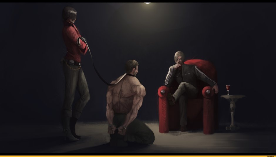 Chris Redfield and Ada Wong