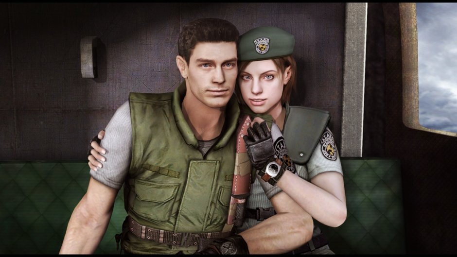 Chris Redfield and Jill Valentine