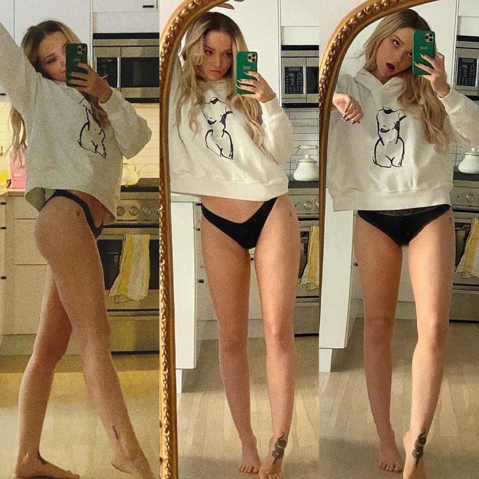 Giving Cameron in underwear