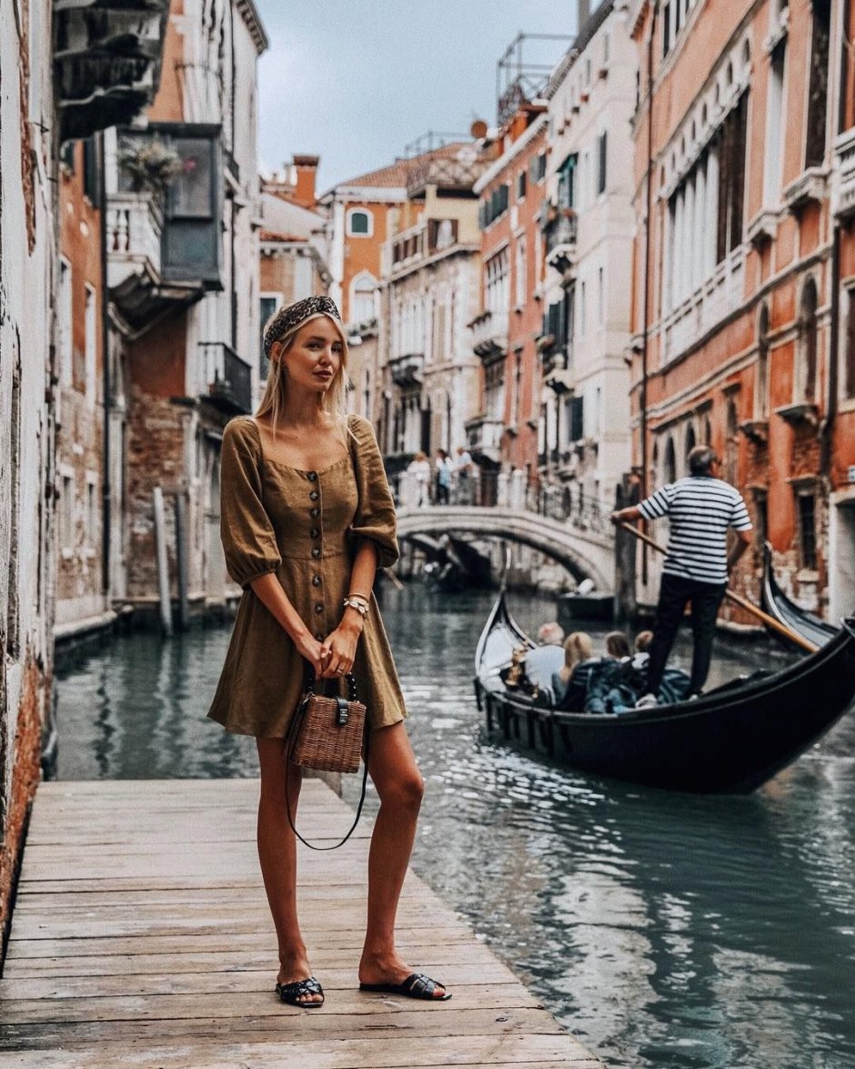 Vodianova in Venice