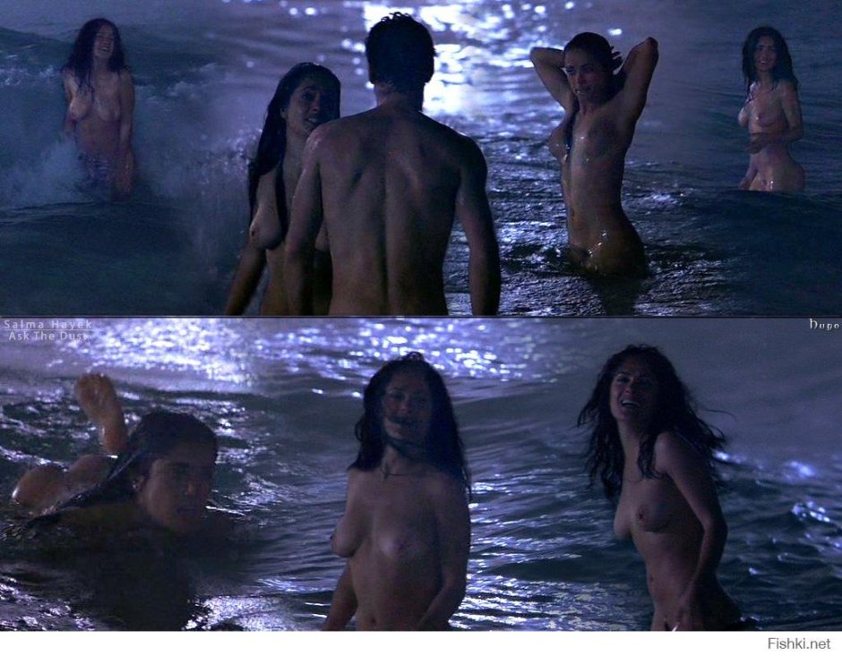Salma Hayek in the youth nude