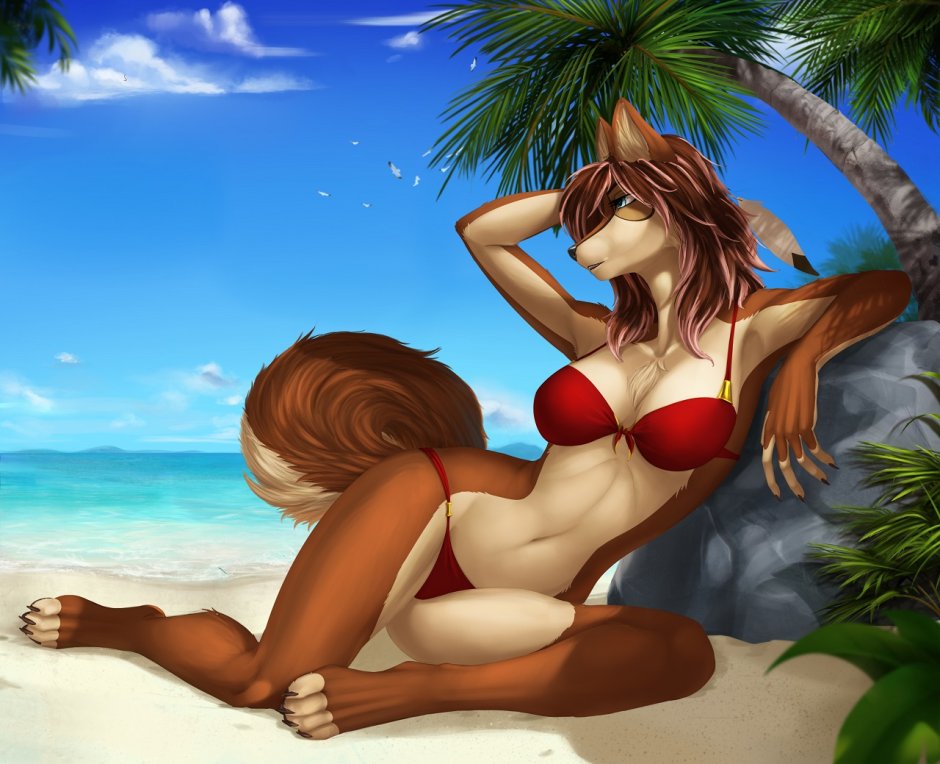 Furry Elvofirida Freya Selina