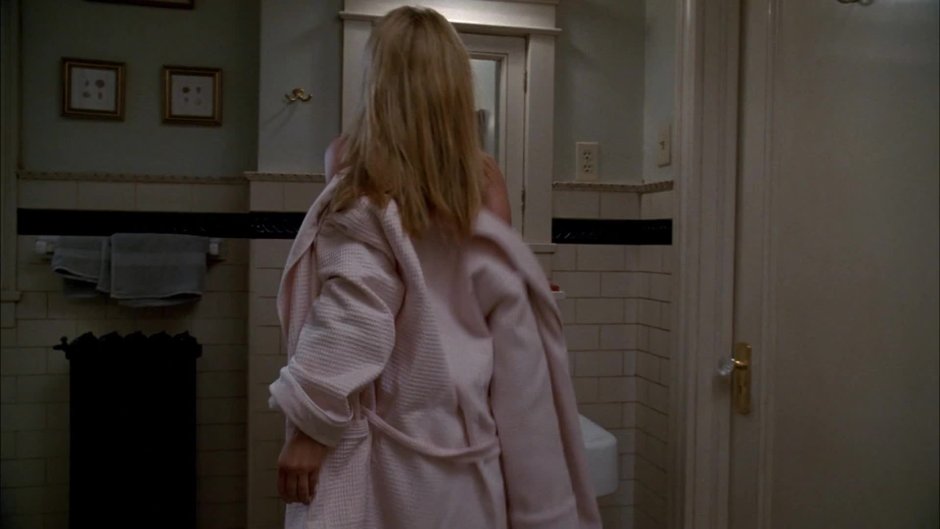 Charlotte Ross Naked in the bathroom