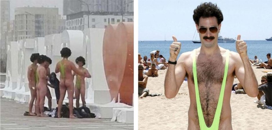 Borat Dictator Brothers from Grimsby