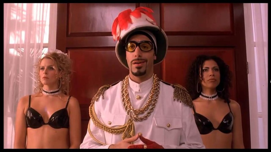 Sasha Baron Cohen with brother