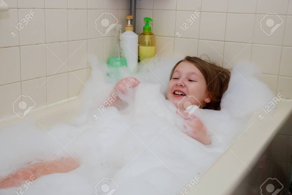 Adult woman and guy in the bathroom