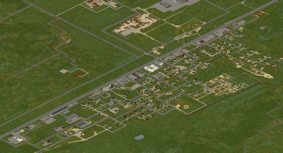 Project Zomboid map Roswood