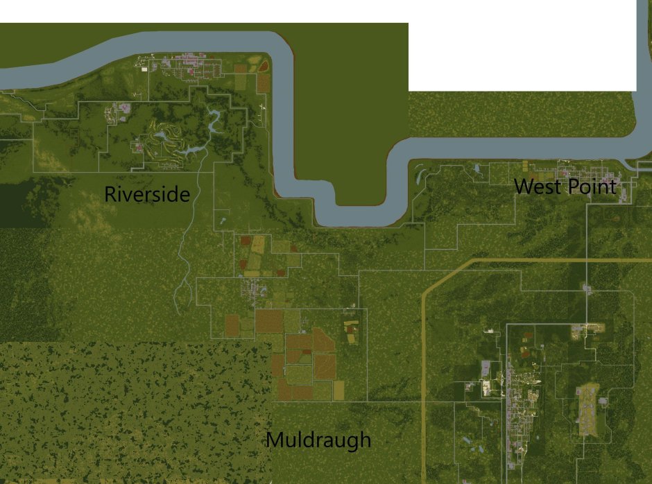 Louisville map Project Zomboid