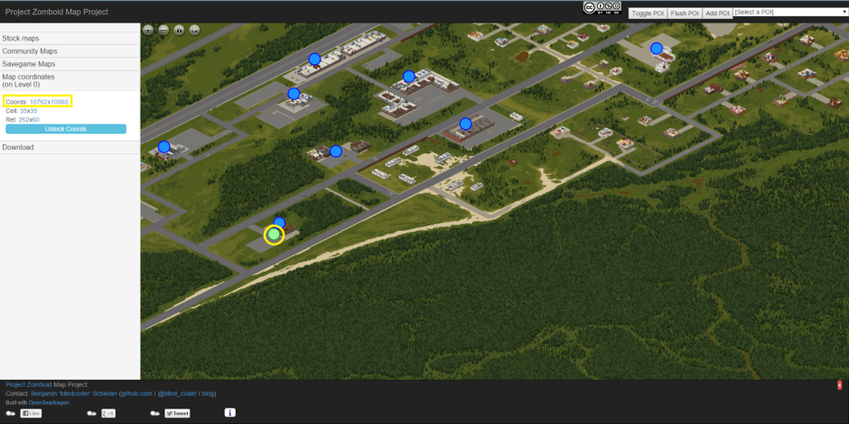 Zomboid map Roswood