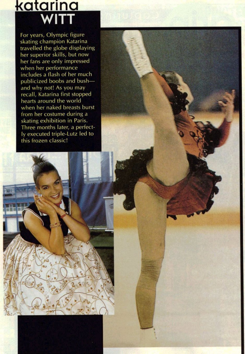 Katarina Witt skater Playboy