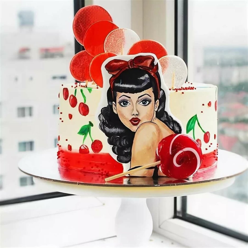 Cake Elsa is three -tower