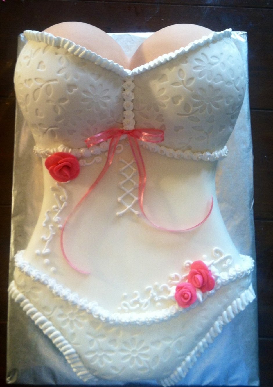 Cake female breast