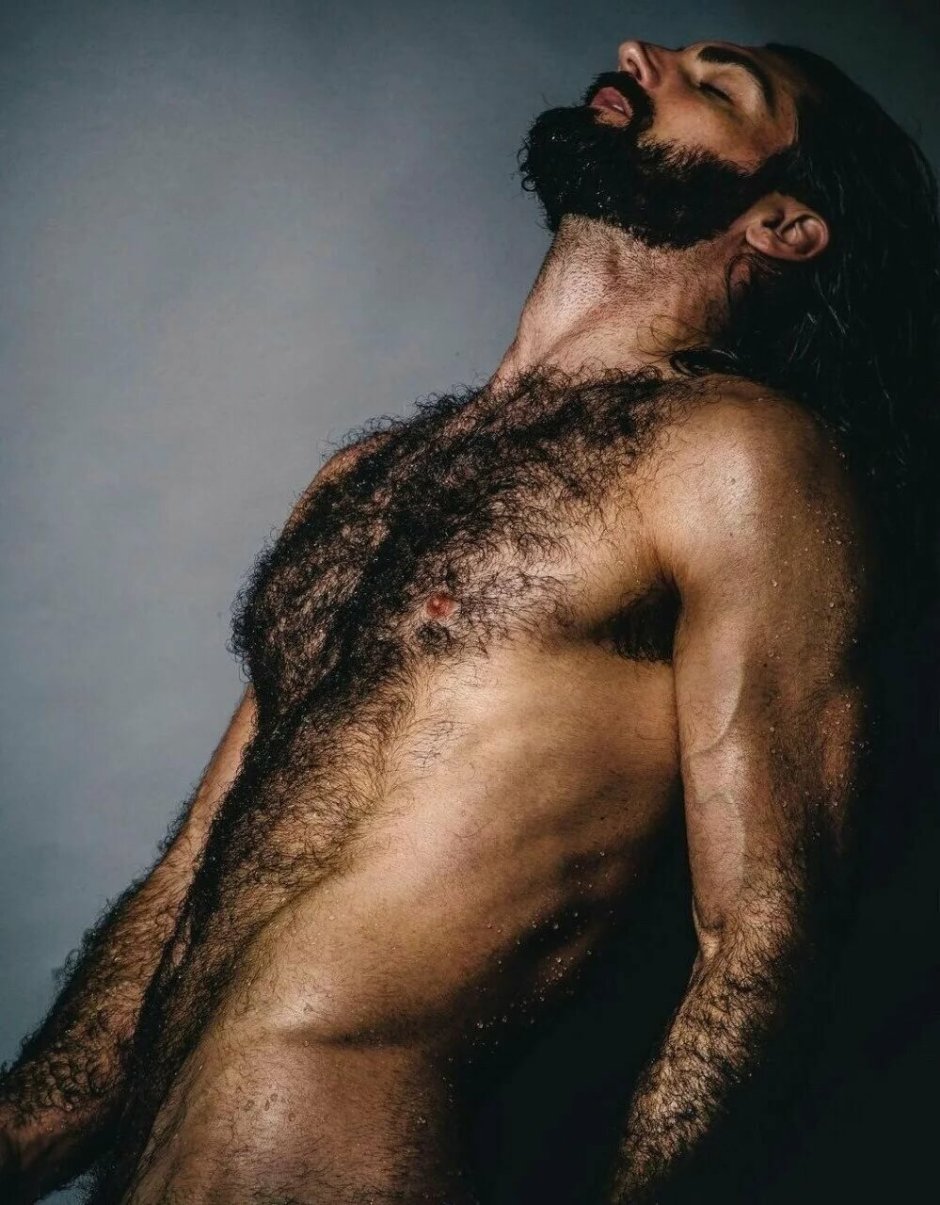 Naked hairy Caucasians