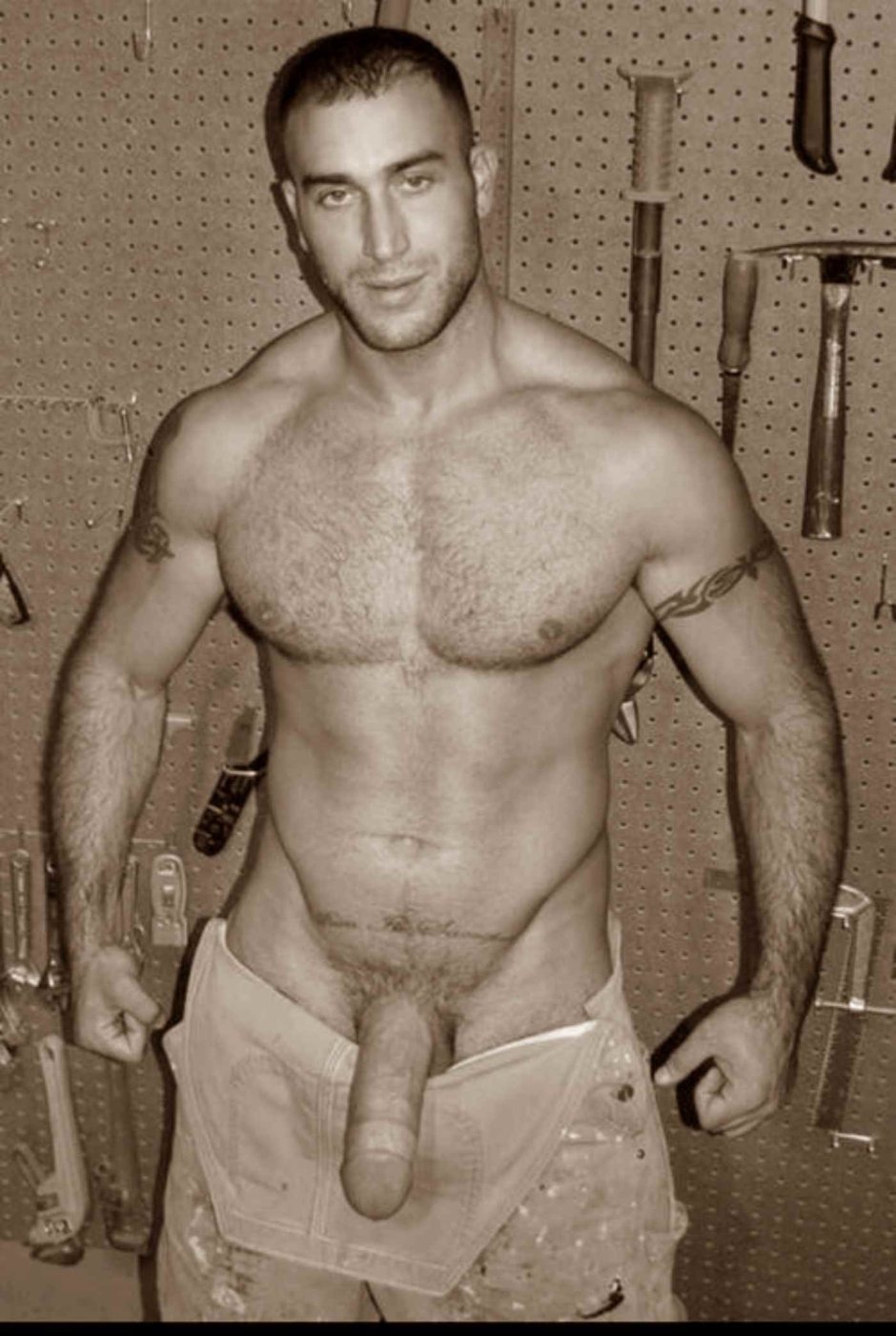 Naked Armenian men