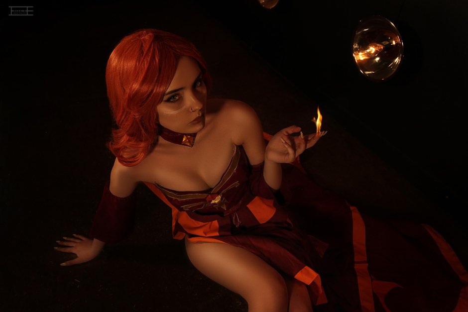 Lina Dota 2 cosplay 18