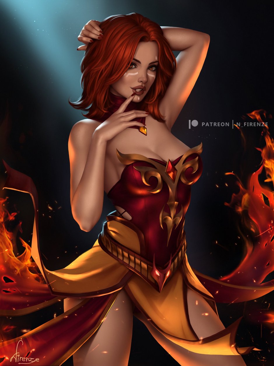 Lina from Dota 2