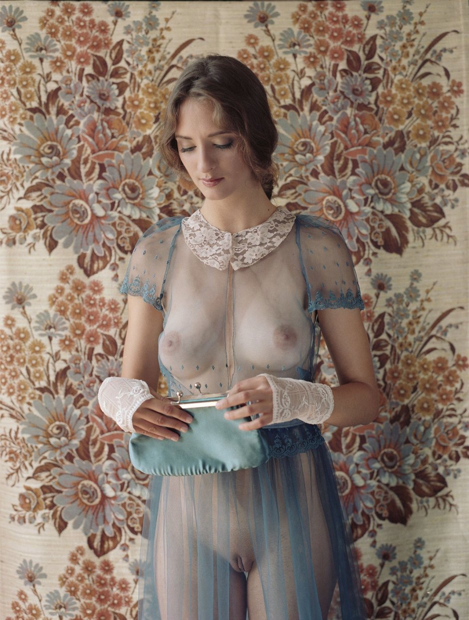 Girls in transparent clothes nude