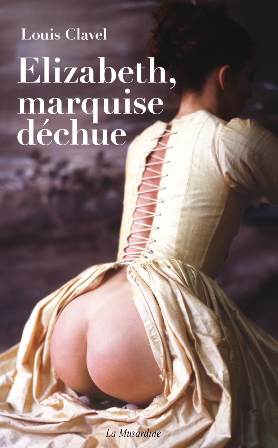 Naked women in old dresses