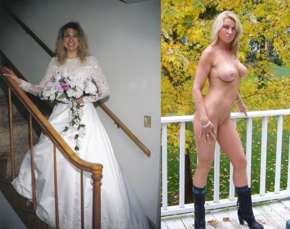 Liberated bride Dressed Nude