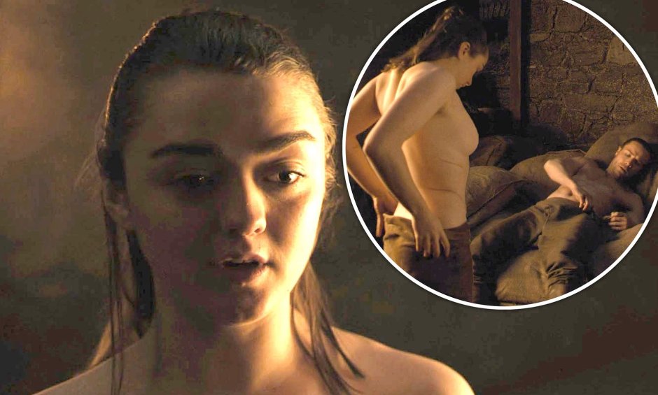 Aria Stark Erotic scene