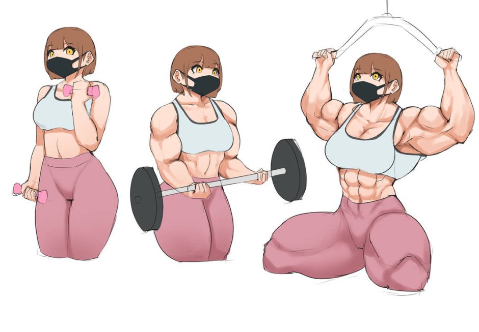 Pokkuti Muscle Growth Furry Muscle growth