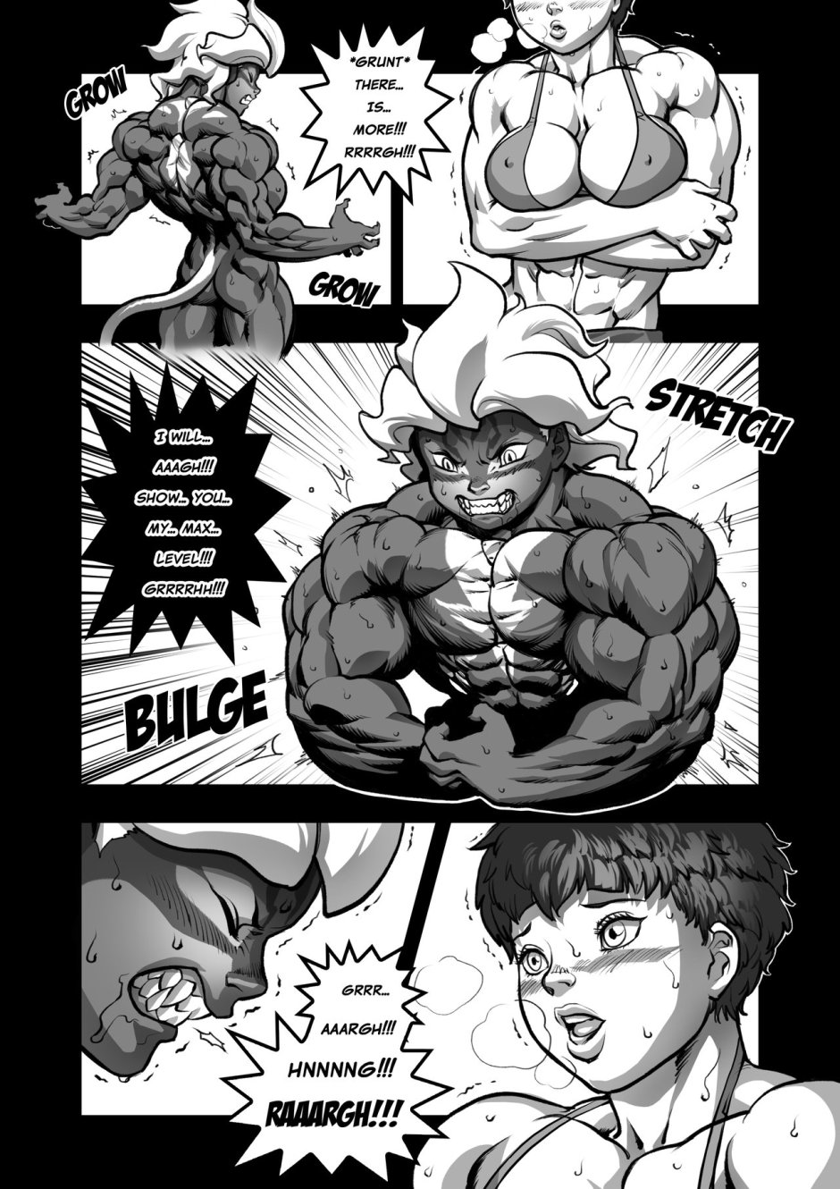 Pokkuti Pinnacle of Physique Muscle Growth Comics