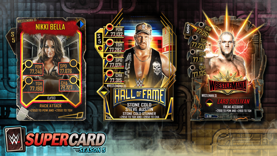 WWE Supercard spontaneous