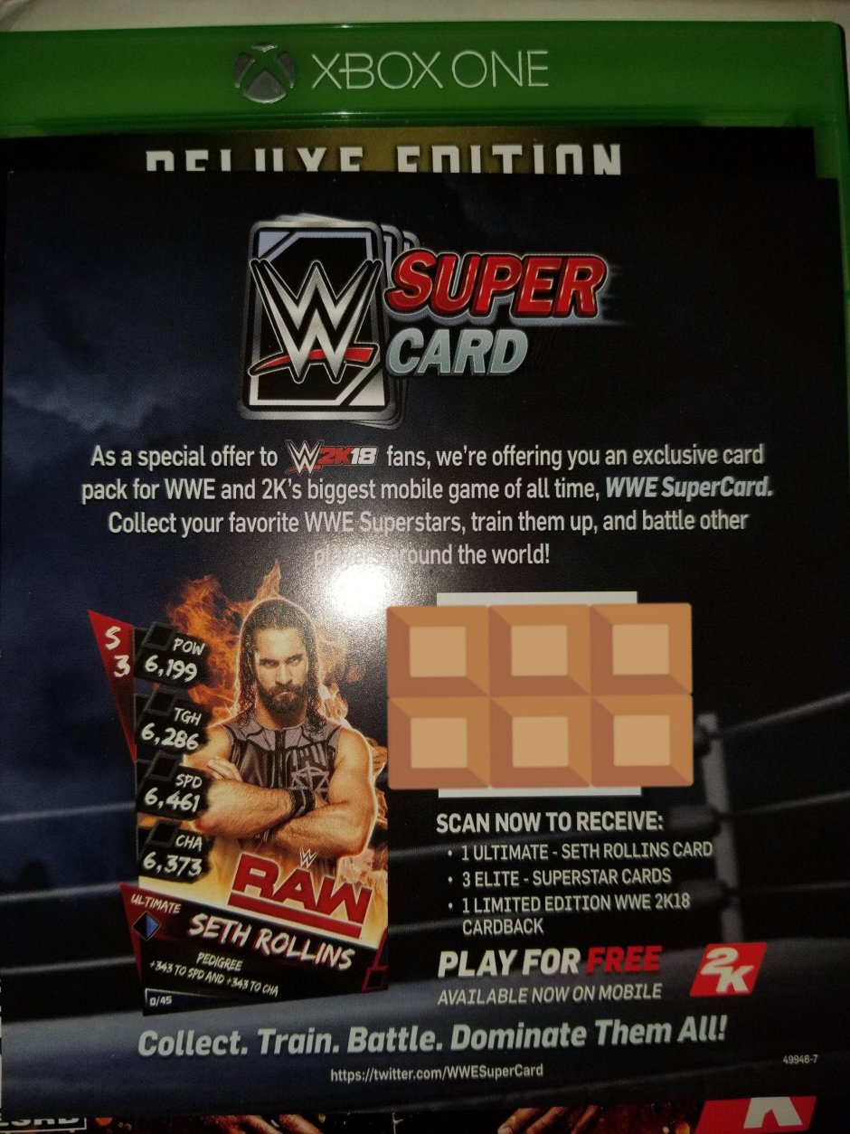 WWE Card Beast