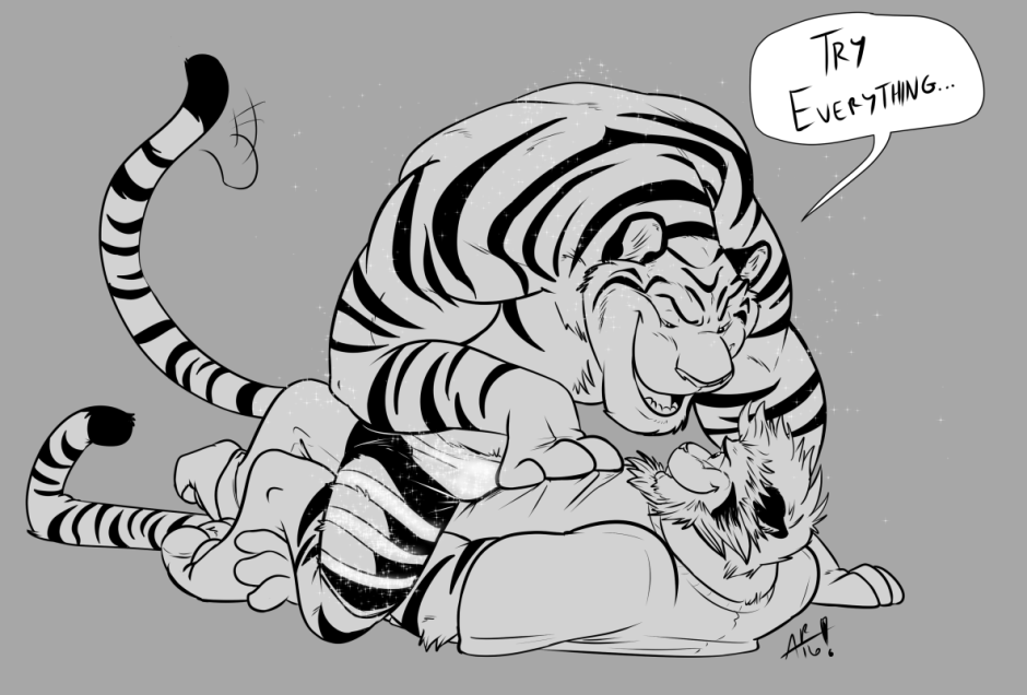 Pokahontas and Tiger Lilia