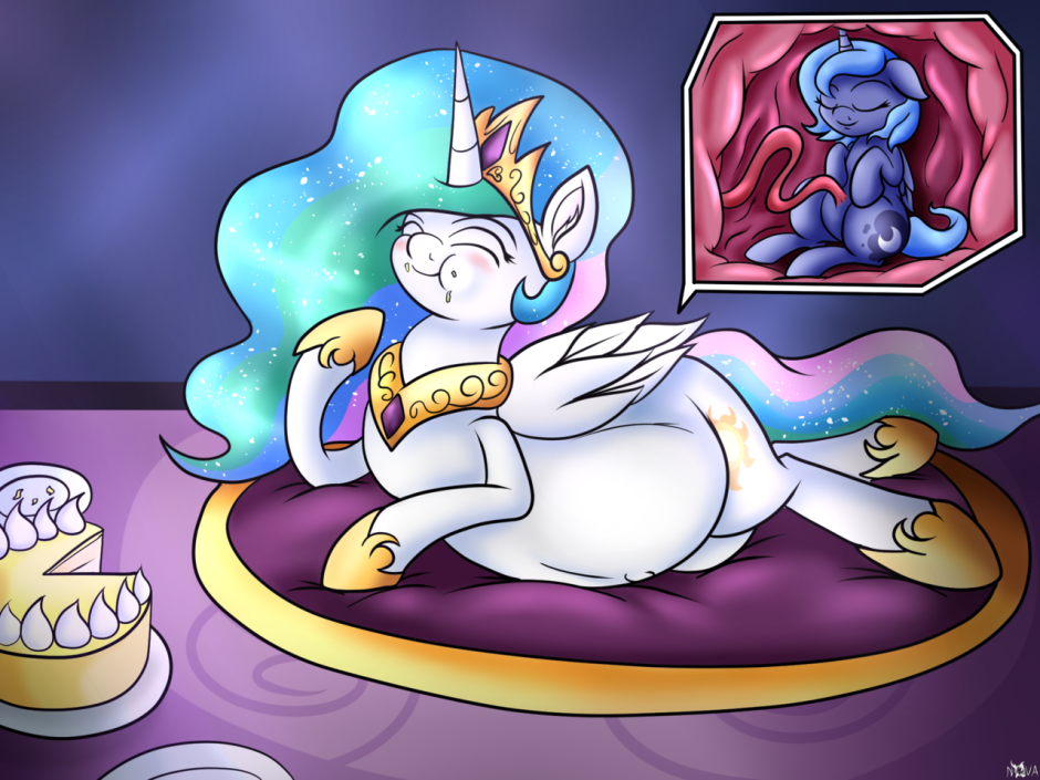 Princess Celestia Vore