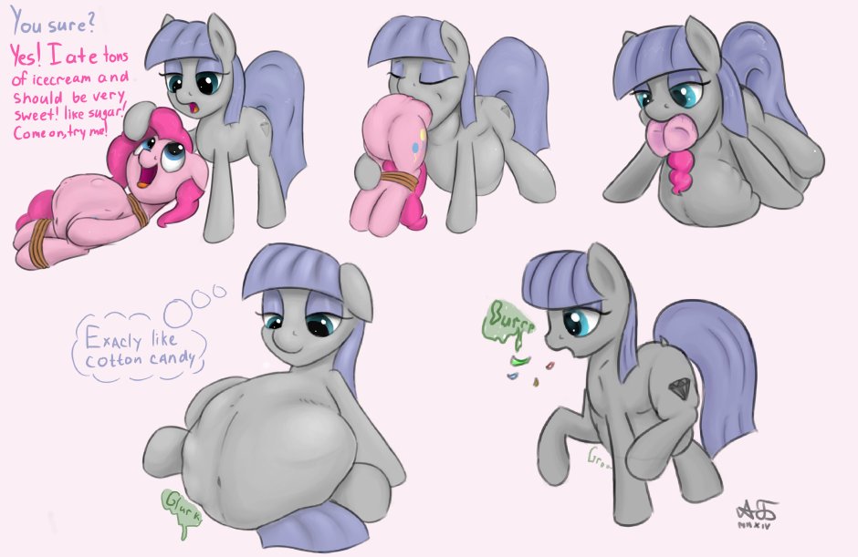 Pony belly