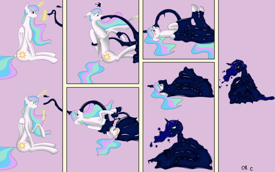 Princess Celestia Moon Vore