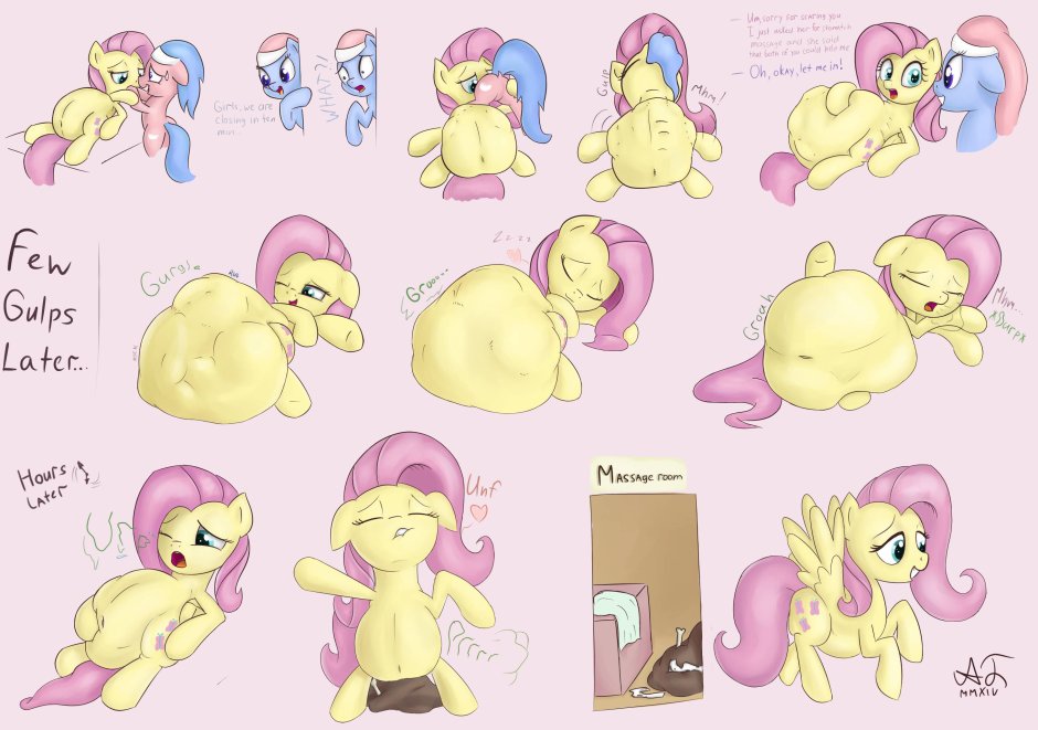 Fluttershi Vore comics