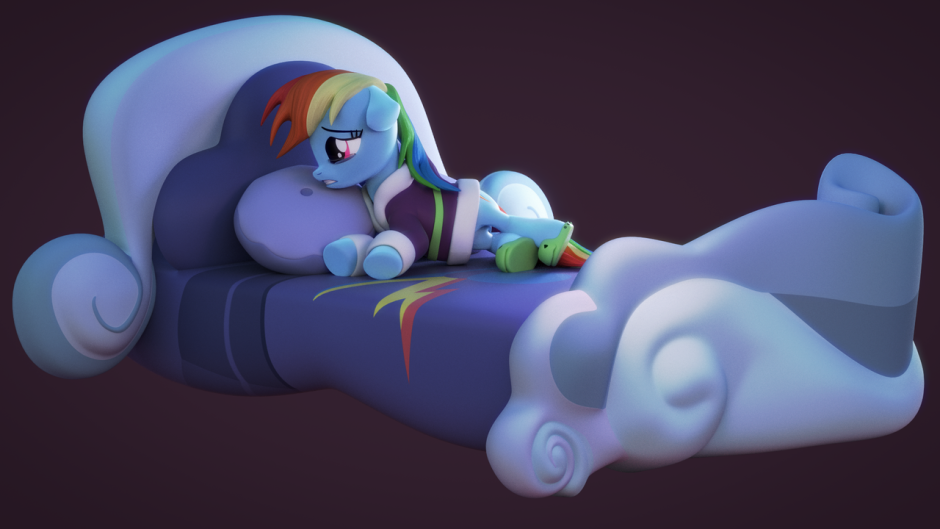 MLP Reinbou Dash 3d