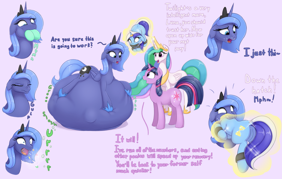 Princess Luna Vore Belly