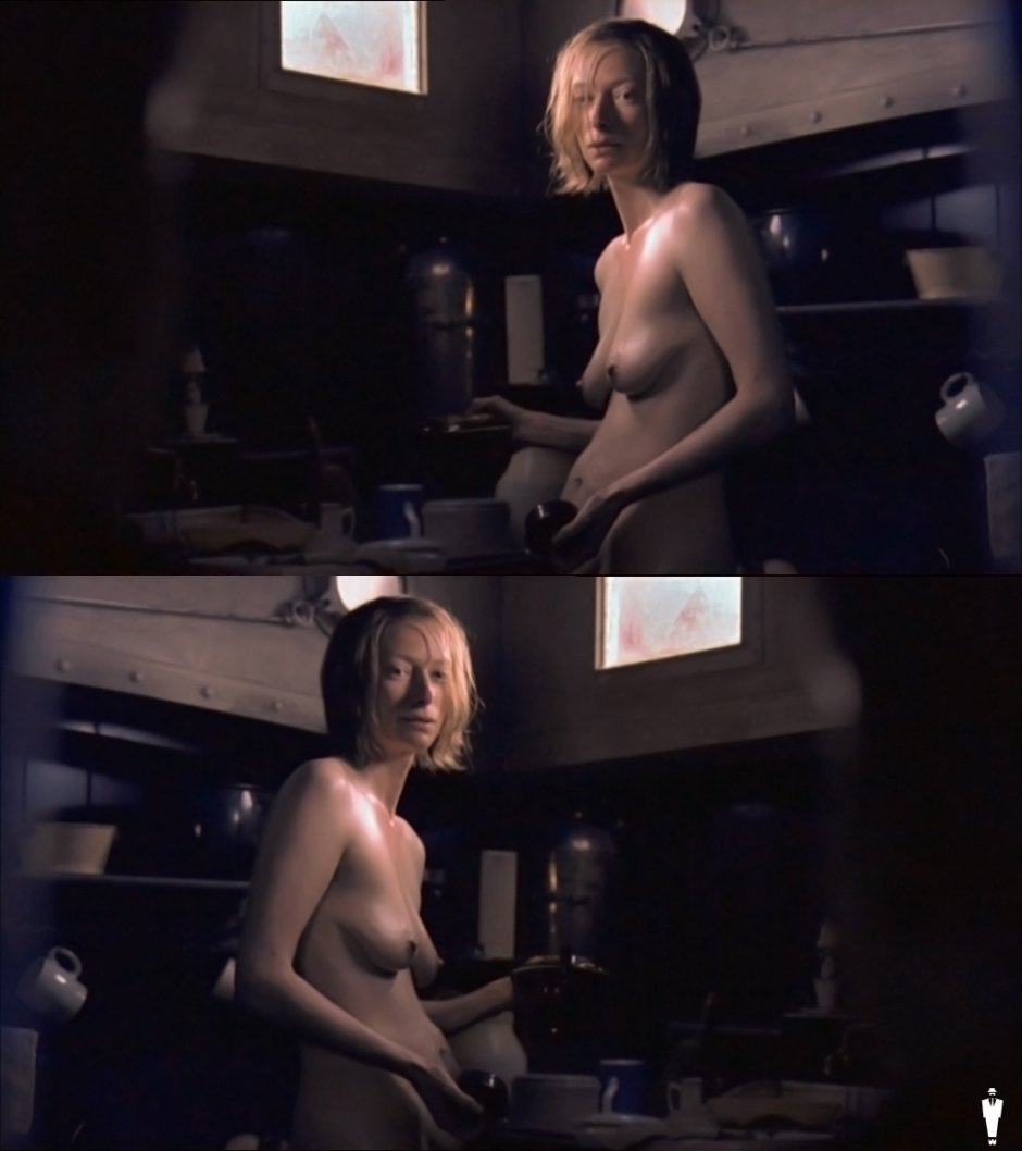 Tilda Swinton Naked in the movies