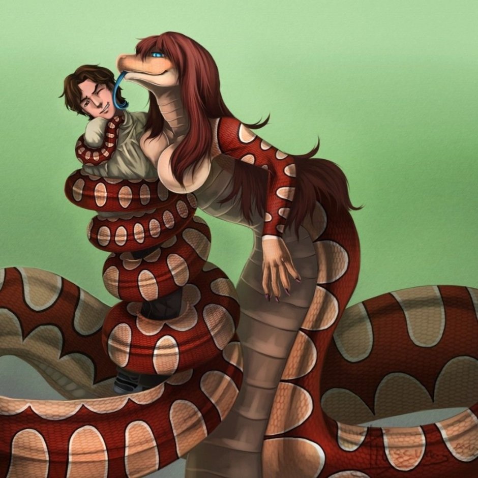 Girls anime vore comic