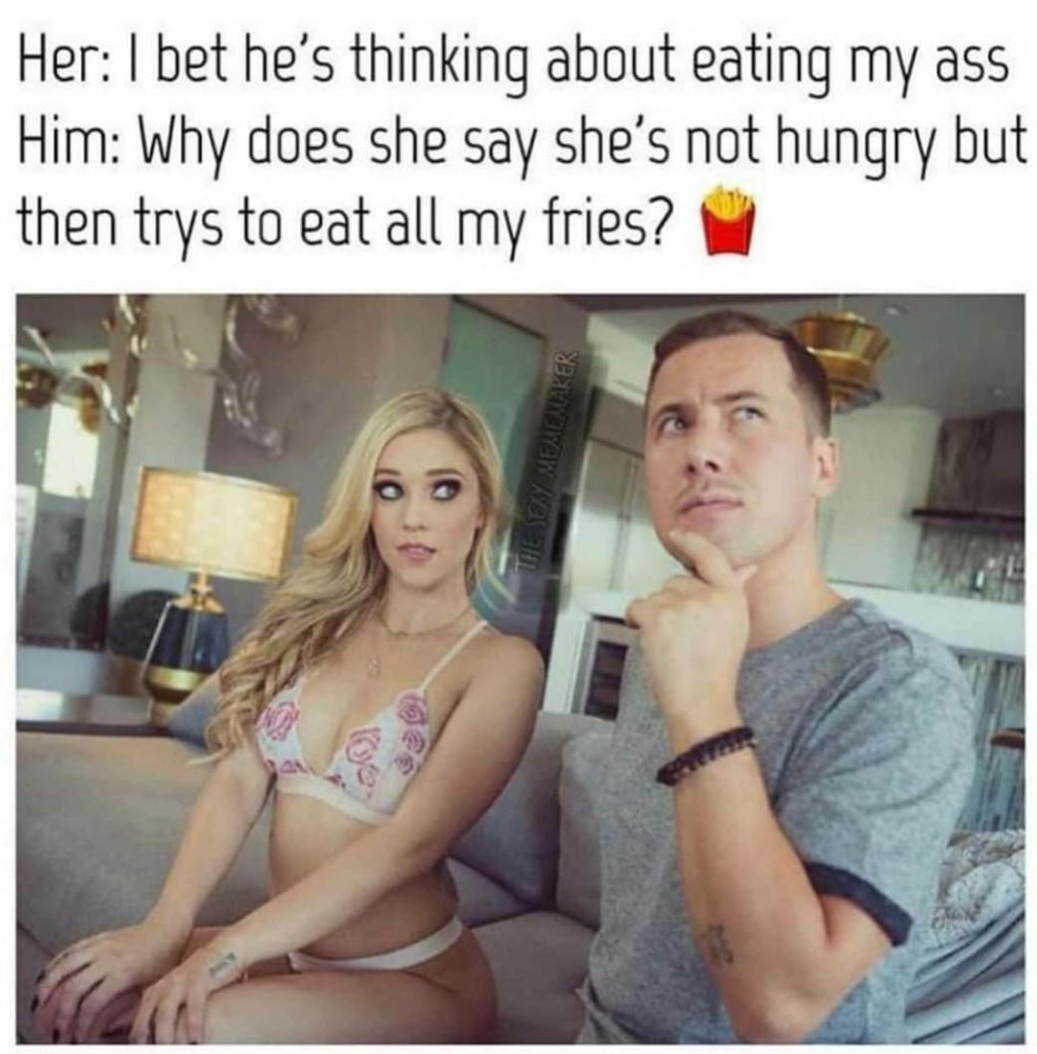She trys