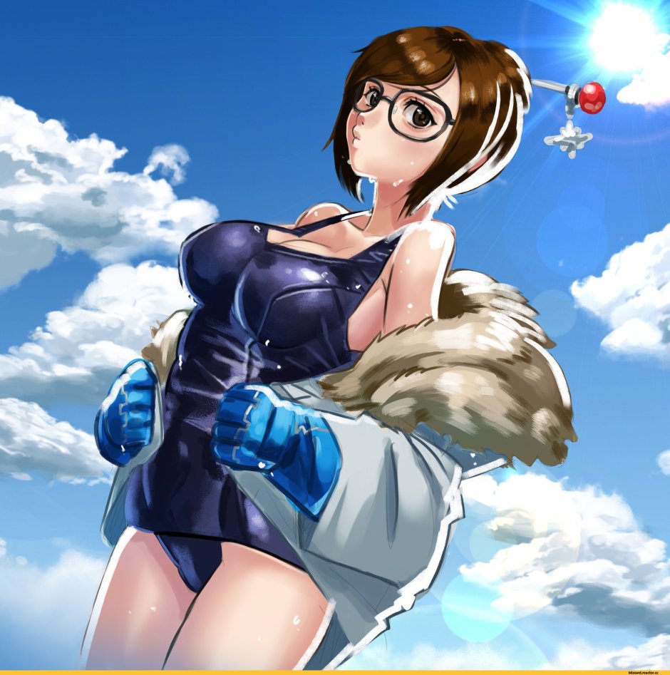 Overwatch tracer in bikini