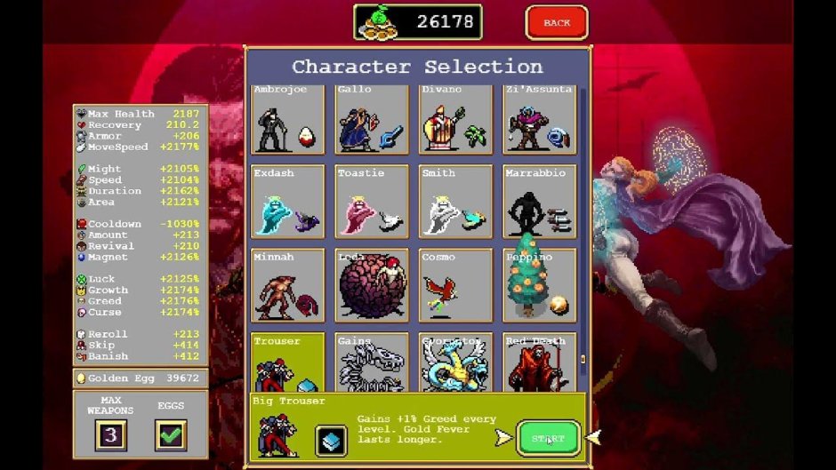 Vampire Bludines characters