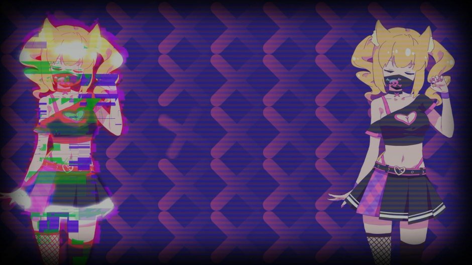 Glitch Art Miss Neko 2