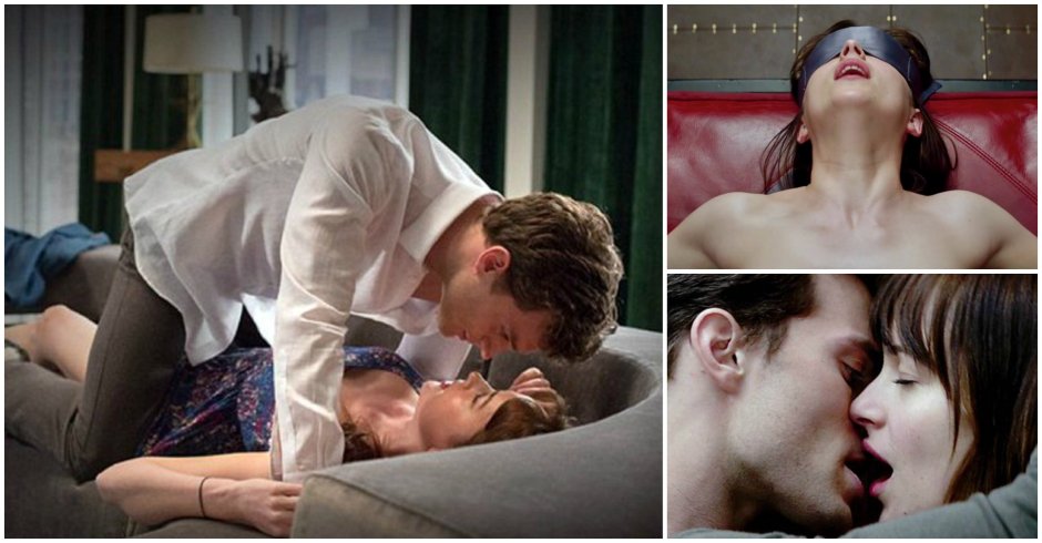 Dakota Johnson scenes in 50 shades