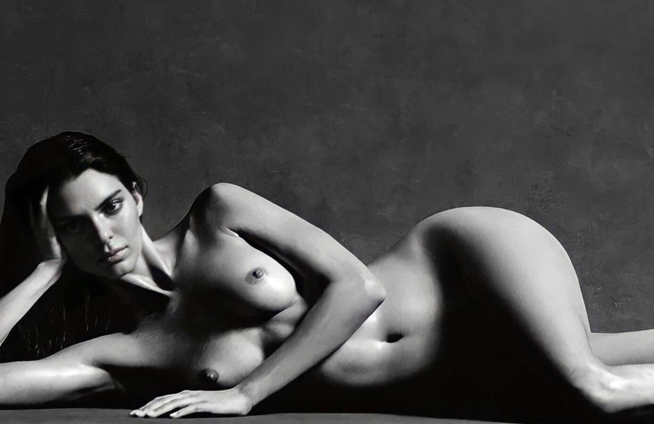 Kendall Jenner in underwear