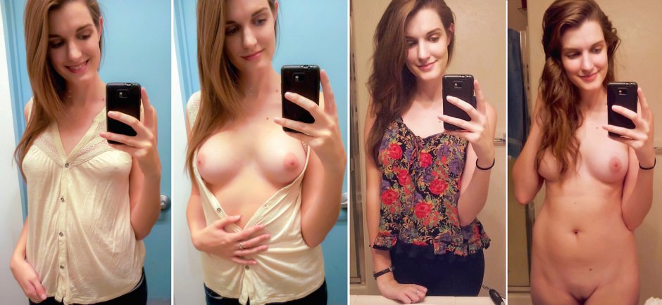 Slender women without clothes