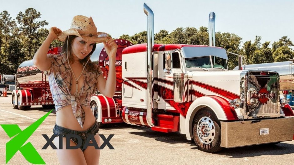 Kenworth and girls