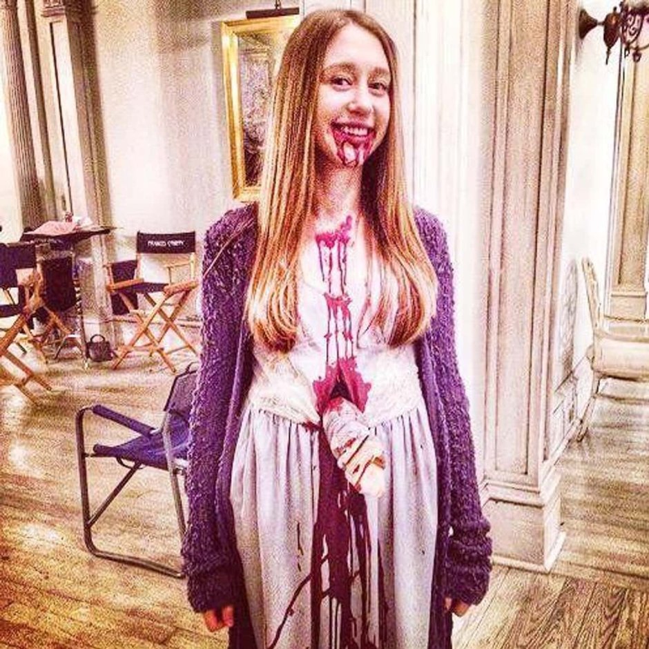 Taissa Farmiga bed scenes
