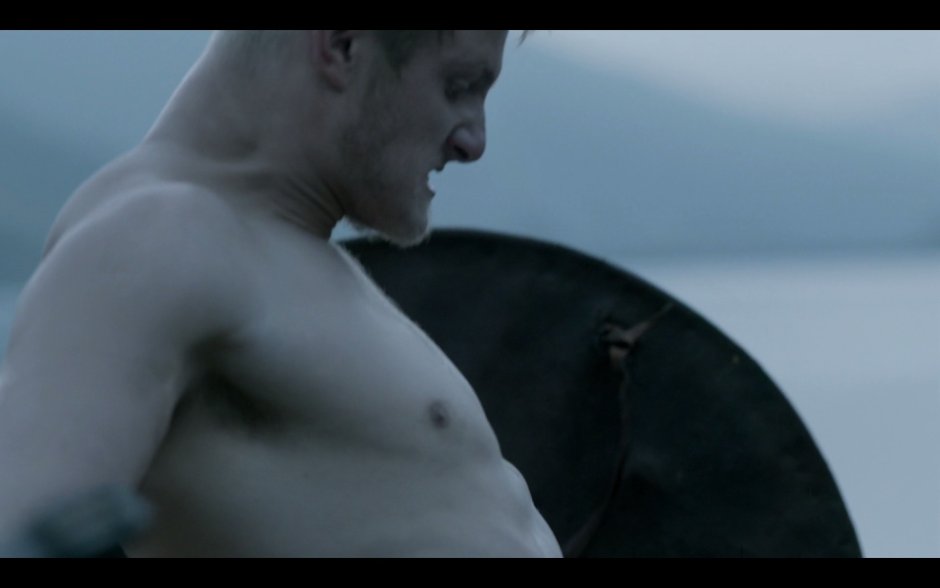 Alexander Ludwig Naked in the series Vikings