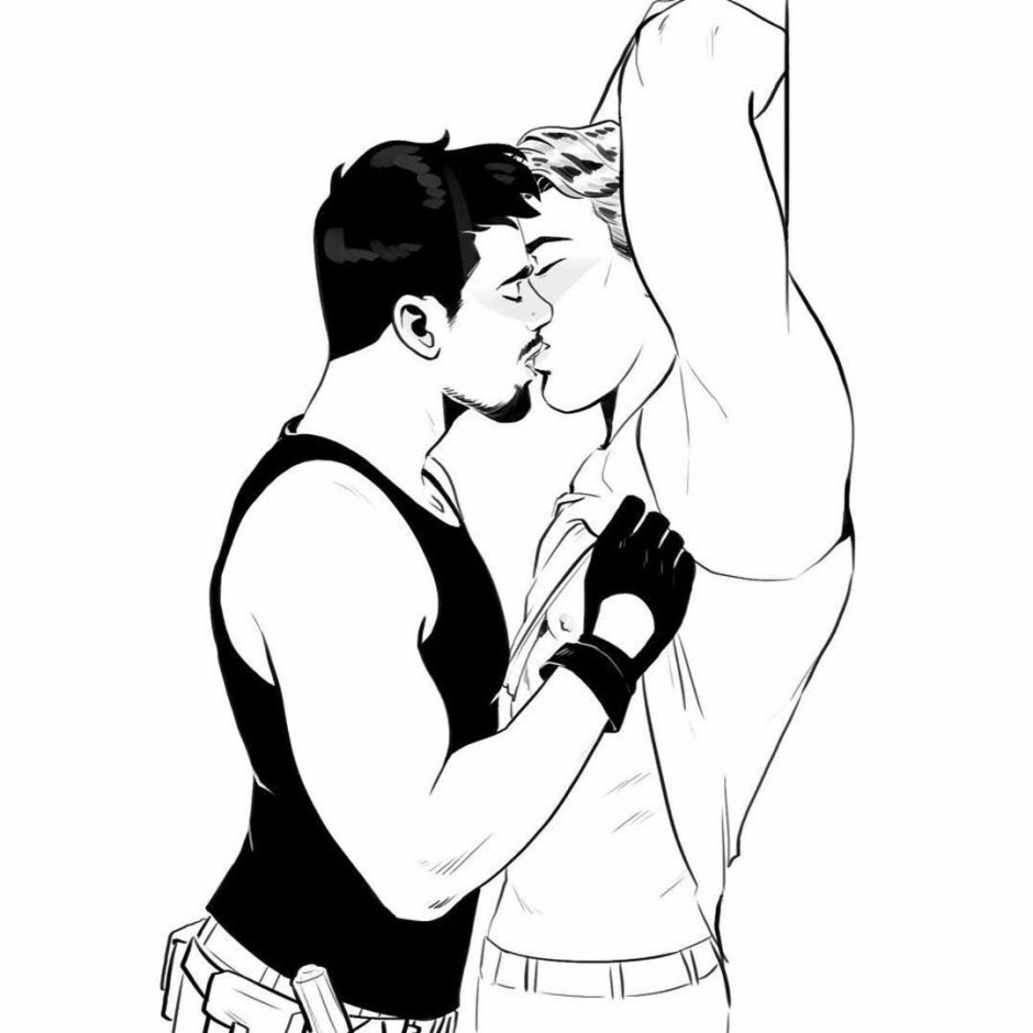 Tony Stark and Steve Rogers