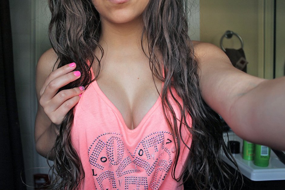 Beautiful breasts are home