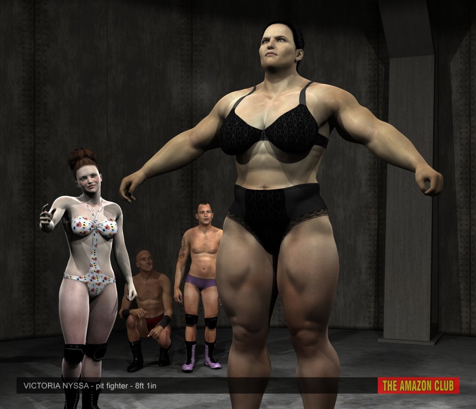 Femdom of the Minihigantess Amazon BBW